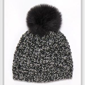 Kyi Kyi Faux Fur pom Pom beanie